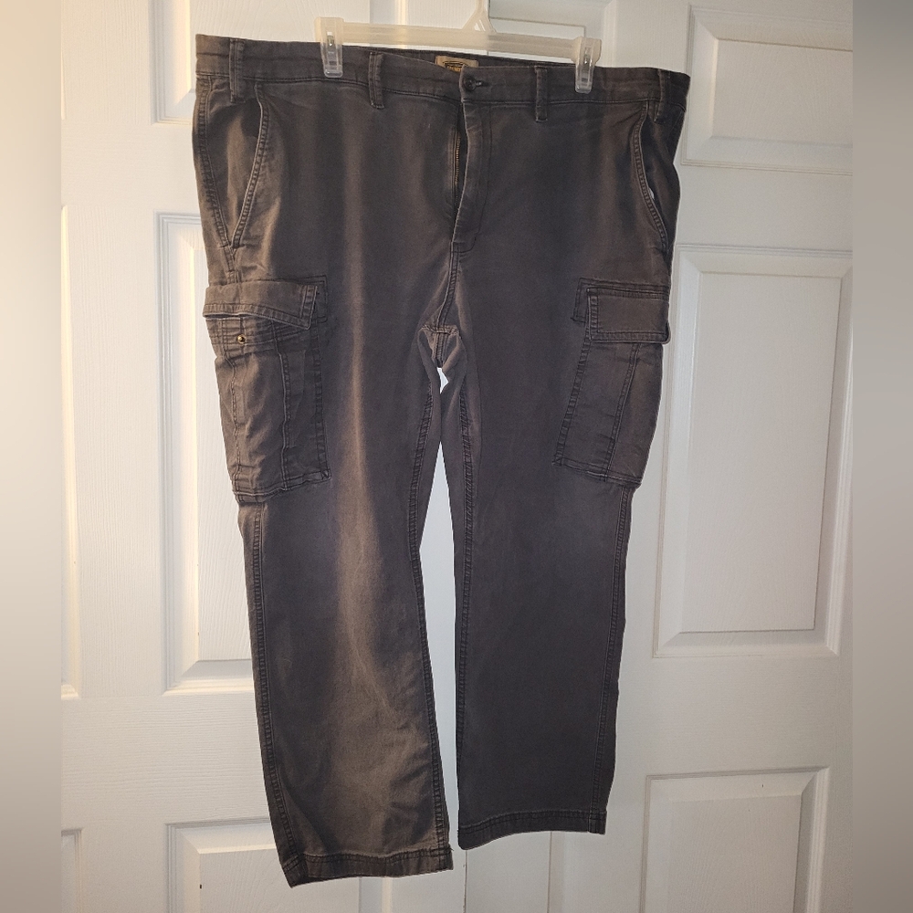 The Foundry Supply Co Gray Cargo Pants Straight Leg